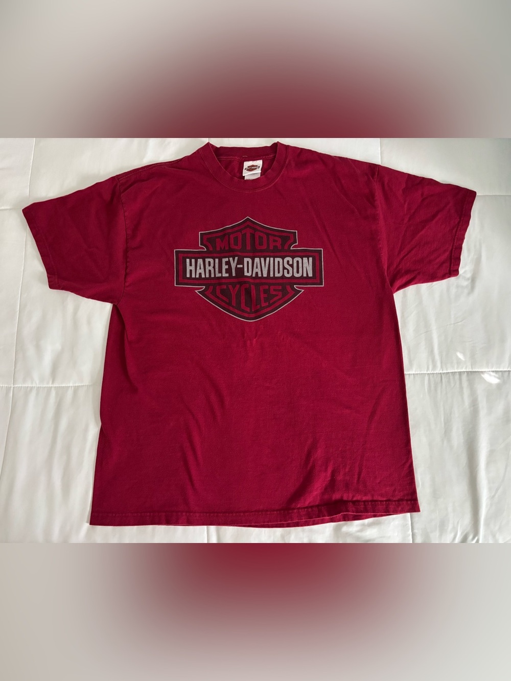 Harley-Davidson Shield Logo Short Sleeve T Shirt Size XL